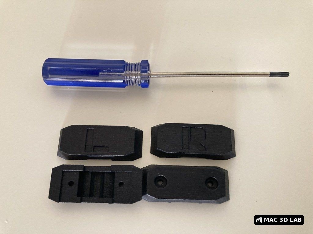 Juego de piezas de recambio y destornillador